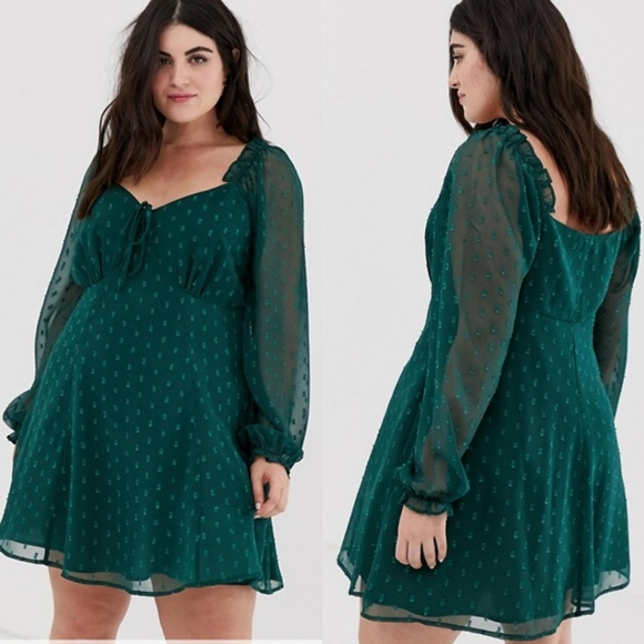 sweetheart babydoll dress